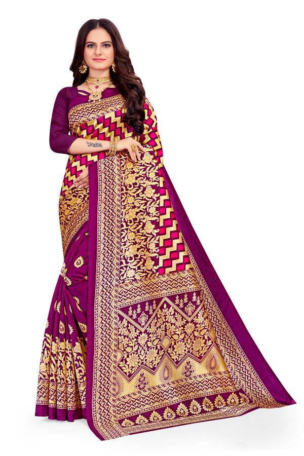 Art Silk Saree 12 Beautiful Casual Wear Saree
